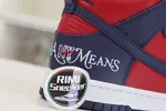 NIKE SB DUNK HIGH SUPREME BY ANY MEANS RED