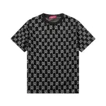 Multicolor Double G Full Print T Shirt