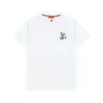 Blue Embroidery T Shirt