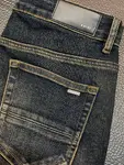 Amiri slim fit petite straight jeans