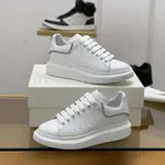 Alexander McQueen MQ All white zip Sneakers