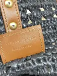YSL straw tote basket, pure handmade. 685618 Size: 55*31*28cm