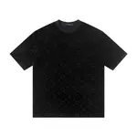 Classic All-Over Printed Embossed T-shirt