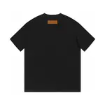 Silver Letter Print T Shirt