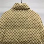 Balenciaga all-over printed double B down jacket