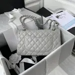 CH*ELClassic Flap Bag A01113, Top Quality, Medium Size: 23cm