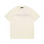 Silver Letter Print T Shirt