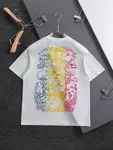 Exquisite Embroidery On Chest T Shirt