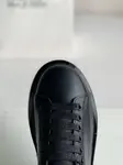Alexander McQueen MQ golden cowhide tail Air cushion bottom Sneakers