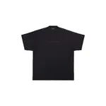 Mirror  T-Shirt Oversized in black vintage jersey