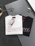 Pink Letters Print T Shirt