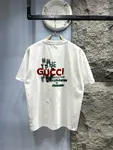 New Double G Embroidery T Shirt