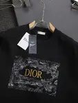 Floral Letter Embroidery T Shirt