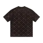 Classic All-Over Printed Embossed T-shirt