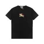 Knight Embroidery Pattern T Shirt