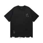 Distressed Vintage-Style T-Shirt