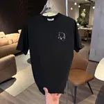 2025 New Jacquard & Embroidered Bee T-Shirt