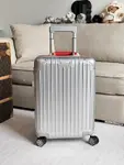 RIMOWA aluminum alloy original new limited edition carry-on trolley suitcase 21 inches