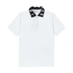 Neckline Letters Polo Shirt