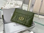 Dior Caro Five-slot Card Holder
