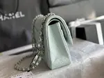 Chanle Classic Double Flap Silver Hardware