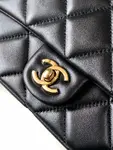 Chanel 25p Classic Hand Bag With Gold Handware