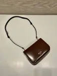 Prada Brushed Leather Mini-bag With Shoulder Strap Bag