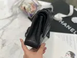 Chanle Classic Double Flap Lambskin Leather