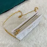Dior Caro Zipped Pouch With Chain