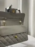 Chanle Small Classic Handbag Gold Hardware