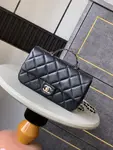 Chanel 25p Classic Hand Bag With Gold Handware