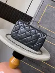 Chanel 25p Classic Hand Bag With Gold Handware