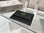 Dior Caro Five-slot Card Holder