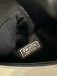 Prada Brushed Leather Mini-bag With Shoulder Strap Bag