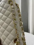 Chanle Small Classic Handbag Gold Hardware