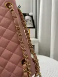 Chanle Small Classic Handbag Gold Hardware