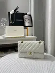 Chanle Small Classic Handbag Gold Hardware