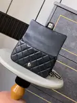Chanel 25p Classic Hand Bag With Gold Handware