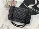 Chanle Classic Double Flap Lambskin Leather