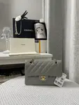 Chanle Small Classic Handbag Gold Hardware