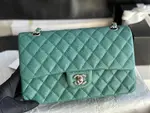 Chanle Classic Double Flap Silver Hardware