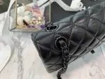 Chanle Classic Double Flap Lambskin Leather