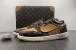 OFF-WHITE x Air Jordan 1 LV 554724-555