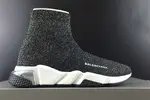 BALENCIAGA SPEED TRAINER BLACK SHINE 360-517319W07U01006