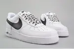 Nike  Air Force 1 '07 LV8 NBA Sz 18 White/  Black Athletic Shoes 823511-103