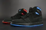 Air Jordan 1 Retro High OG 'Quai 54'  Black/Italy Blue-University Red mens AH1040-054