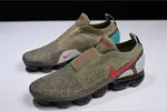 Nike VaporMax FK Moc 2 Natural Olive Habanero Red Air Vapor Max mens  AH7006-200