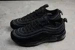 nike  MAX 97 UL 17 SE ULTRA TRIPLE BLACK SOCK-LIKE 924452-001