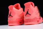 Air Jordan 4 Retro NRG WMNS 'Hot Punch/Black-Volt' AQ9128-600
