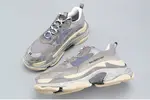 BALENCIAGA 17FW TRIPLE S WASHED SHOW SNEA GREY  MENS AED2900